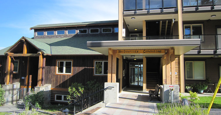 Harbourside main entrance